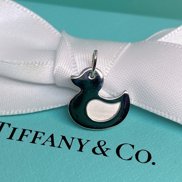 Tiffany & Co. Jewelry - NWT Tiffany & Co Lucky Duck Charm or Pendant in Sterling Silver Box